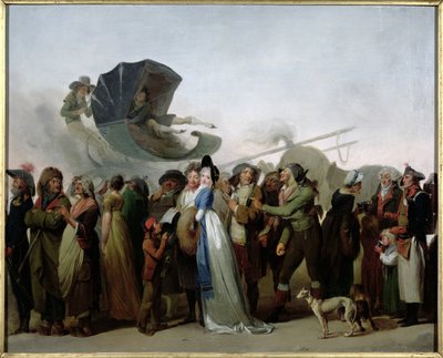 「信じられないほどの散歩」1795 作： Louis Leopold Boilly